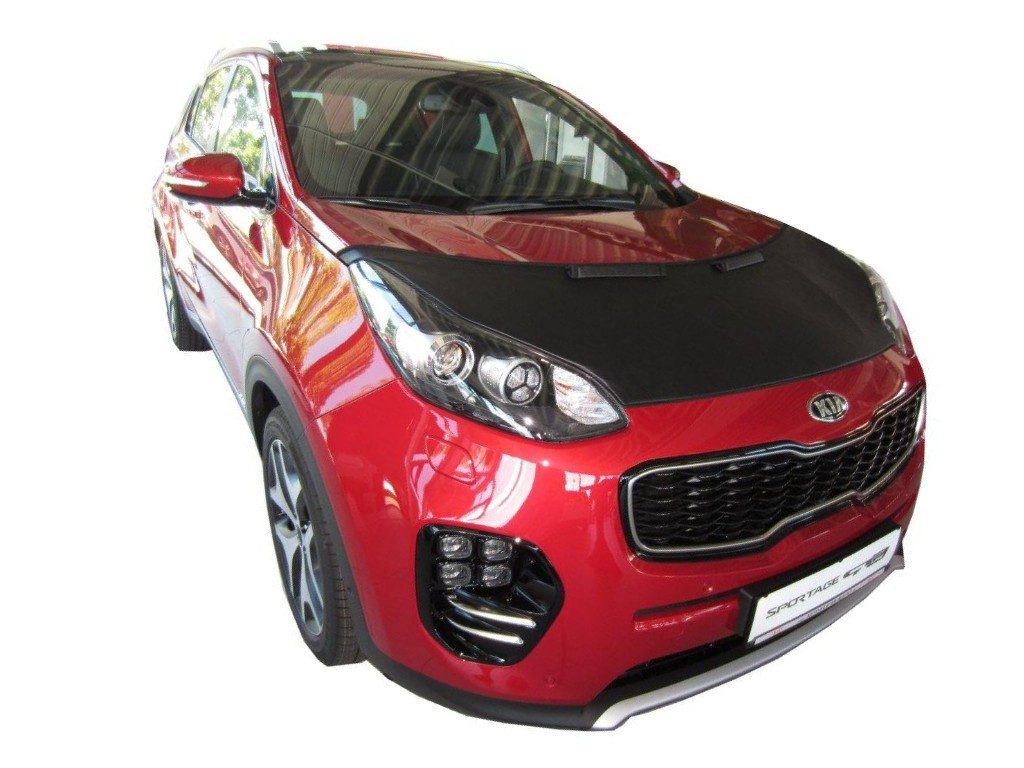 auto-bra Autoplane Steinschlagschutz für KIA Sportage 15-21 Haubenbra Tuning Bonnet Bra