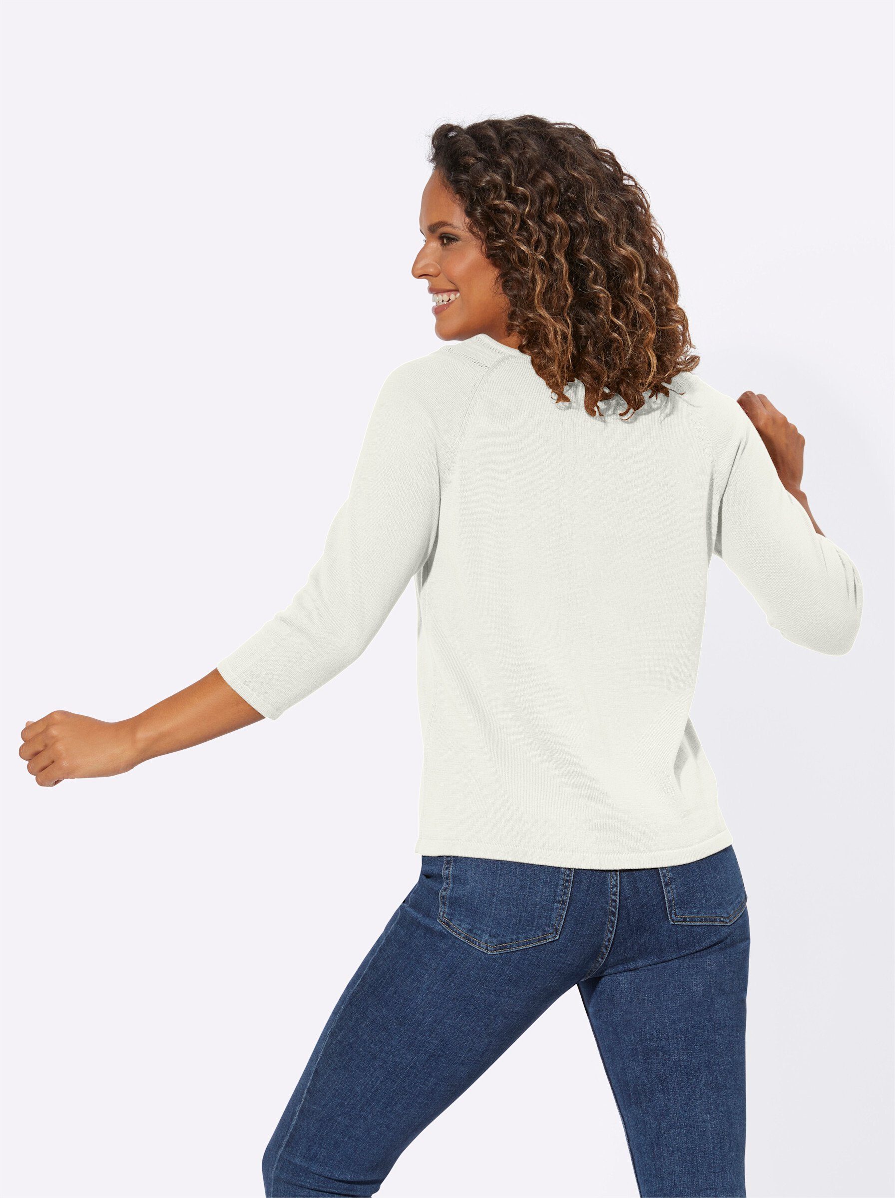 Witt Strickpullover 3/4 Arm-Pullover günstig online kaufen