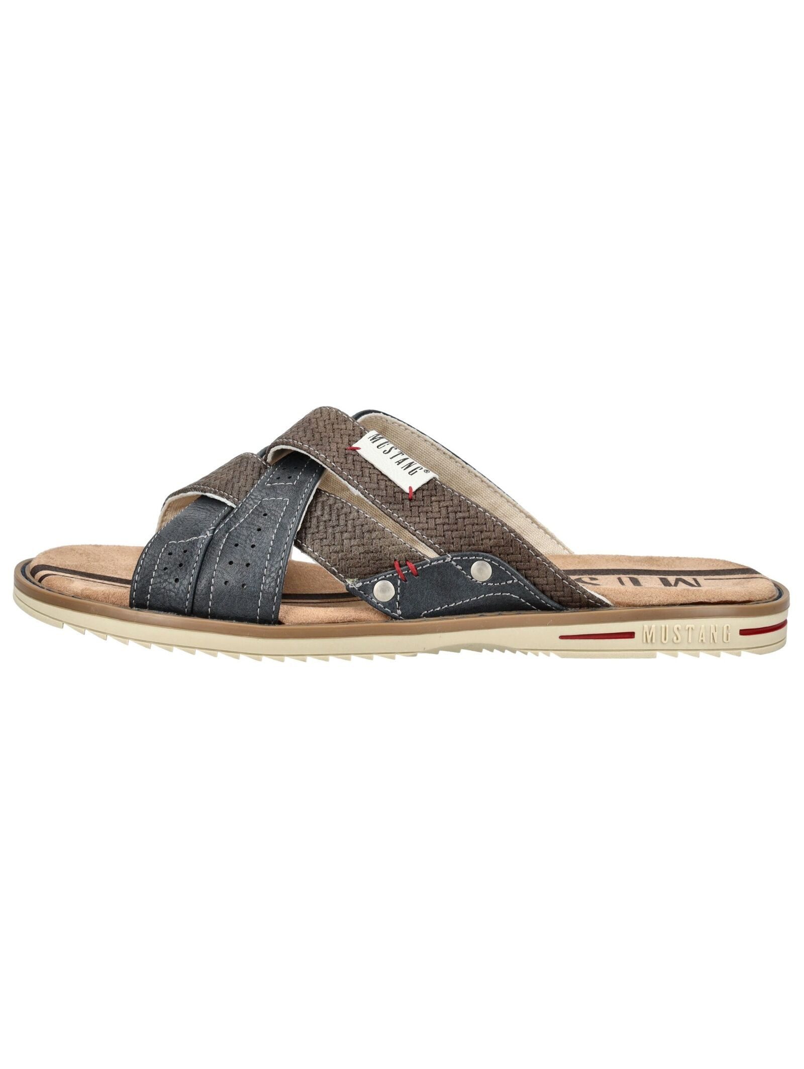 Mustang Shoes Pantolette "Mustang Shoes Pantoletten Lederimitat" günstig online kaufen