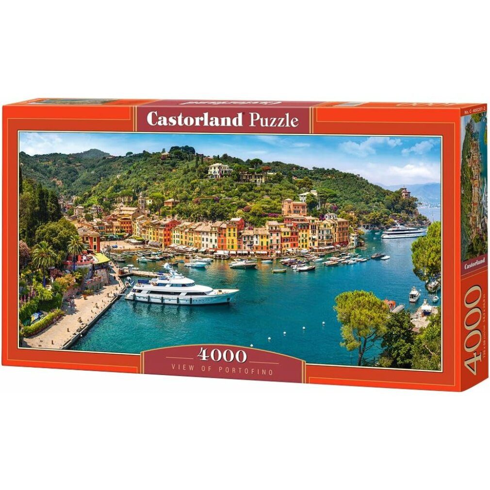 Castorland Пазлы Пазлы Ansicht von Portofino, Italien 4000 Teile, Пазлыteile