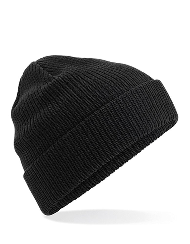 Strickmütze Design Beanie organic Beanie Winter Goodman Black Bio-Baumwolle cotton Herbst