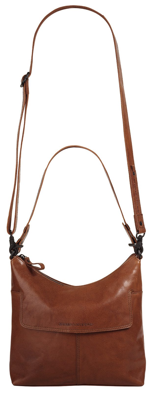 Spikes & Sparrow Umhängetasche, echt Leder