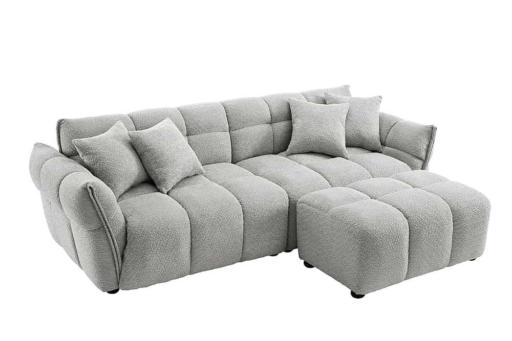 riess-ambiente 3-Sitzer CLOUD 260cm grau · günstig online kaufen