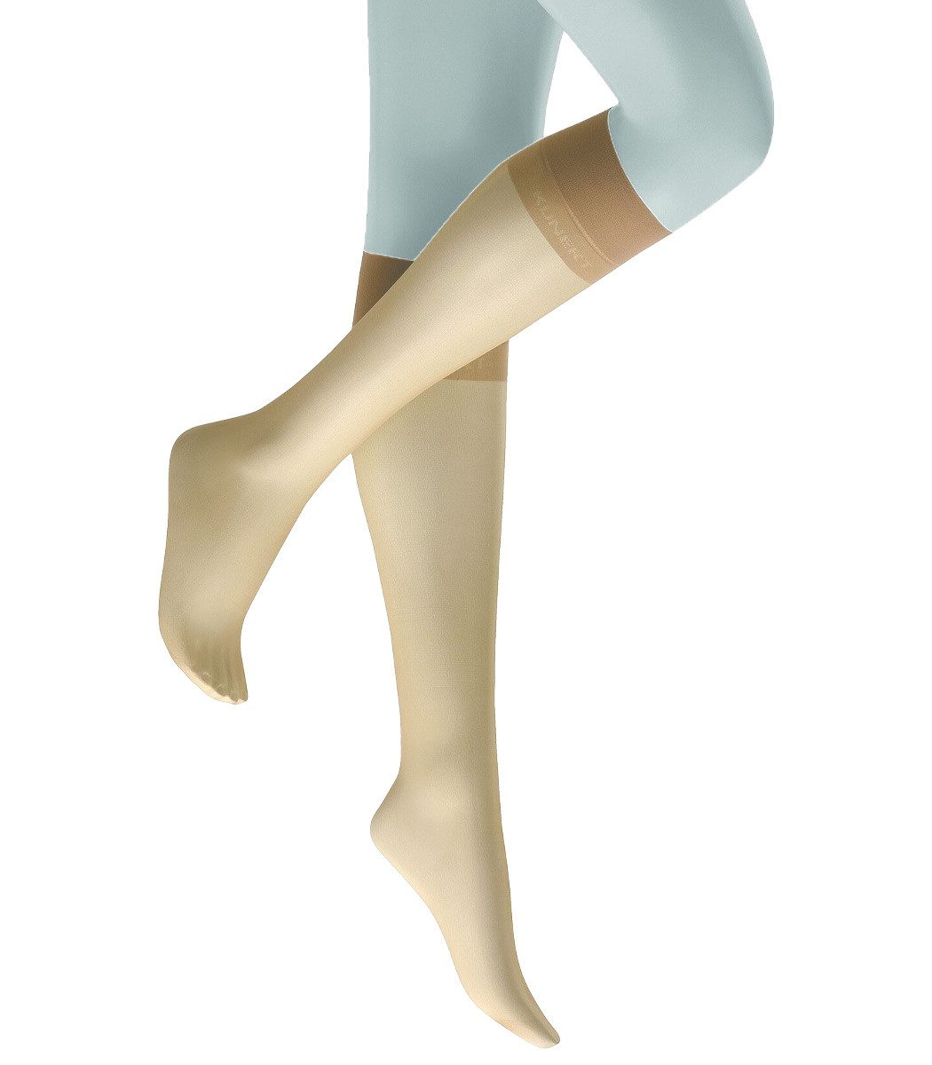 KUNERT Kniestrümpfe Mystique (Packung, 1-Paar, 1 Paar) transparent & matt