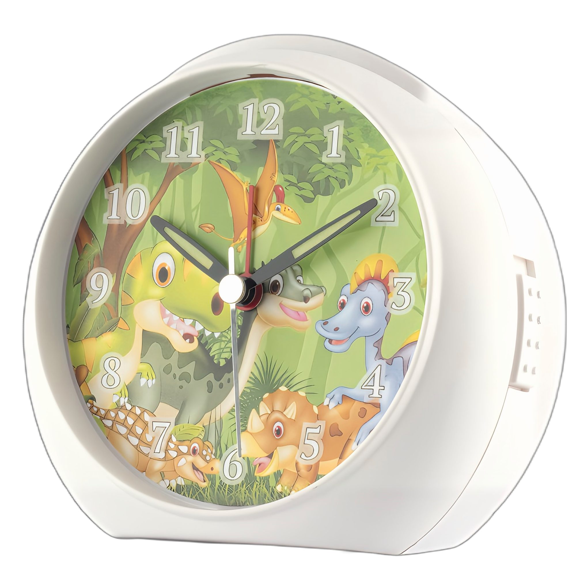 EUROTIME Kinderwecker 20115-00-EUROTIME Kinder-Quarzwecker mit schleichender Sekunde