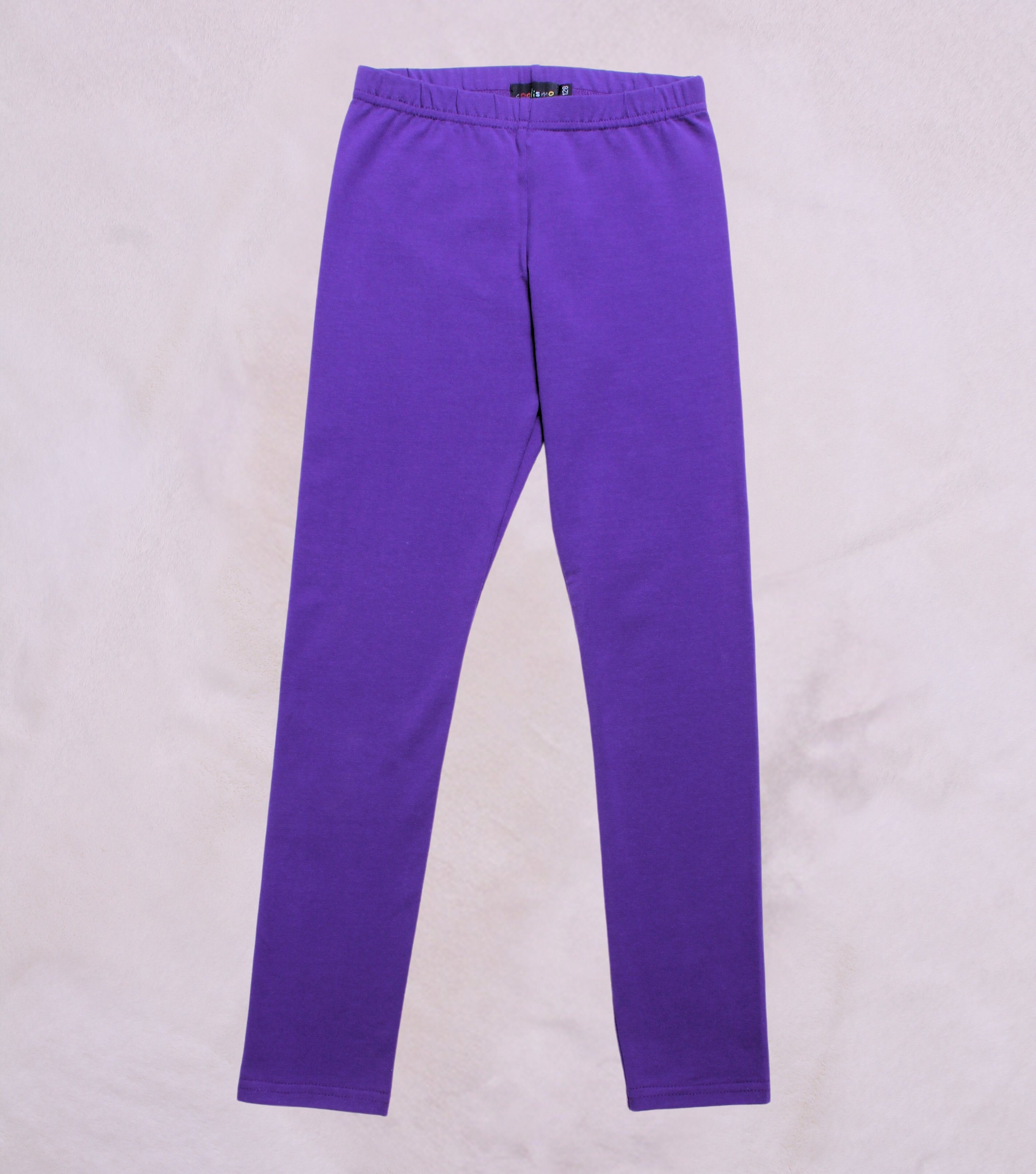 coolismo Leggings Mädchen Leggings Hosen Kinder unifarben Baumwolle, Made in Europa