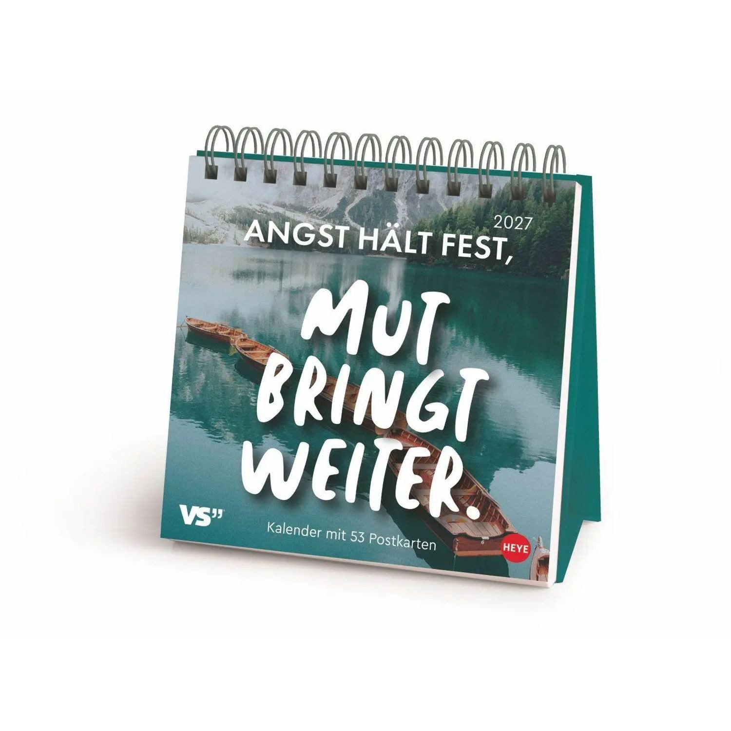 HEYE Visual Statements Premium-Postkartenkalender 2027