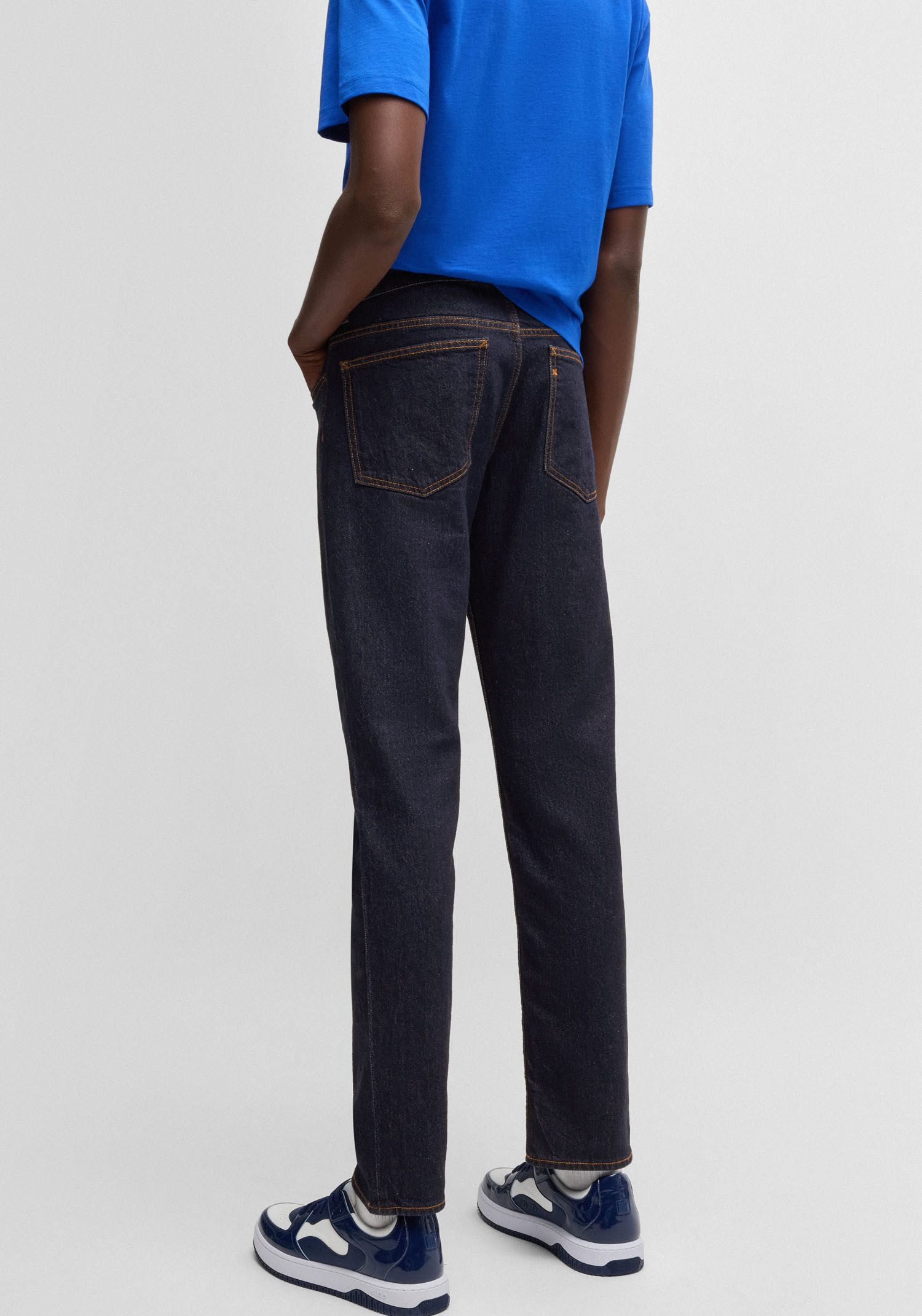 HUGO Slim-fit-Jeans Ash mit Stone-washed-Finish – Bild 2 von 5