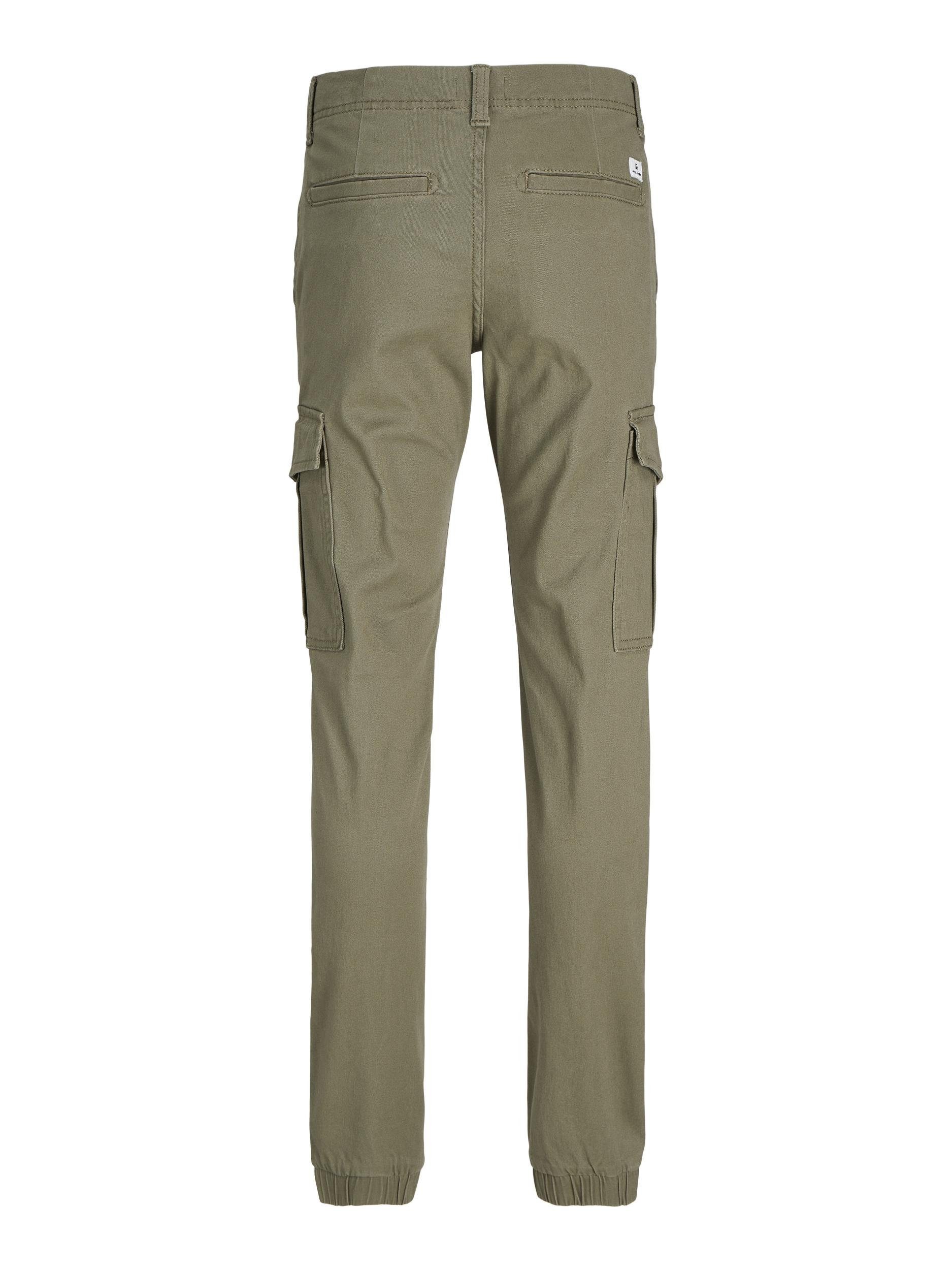 Jack & Jones Junior Cargohose Lichen JJJOE JNR Deep JPSTMARCO CUFFED Green