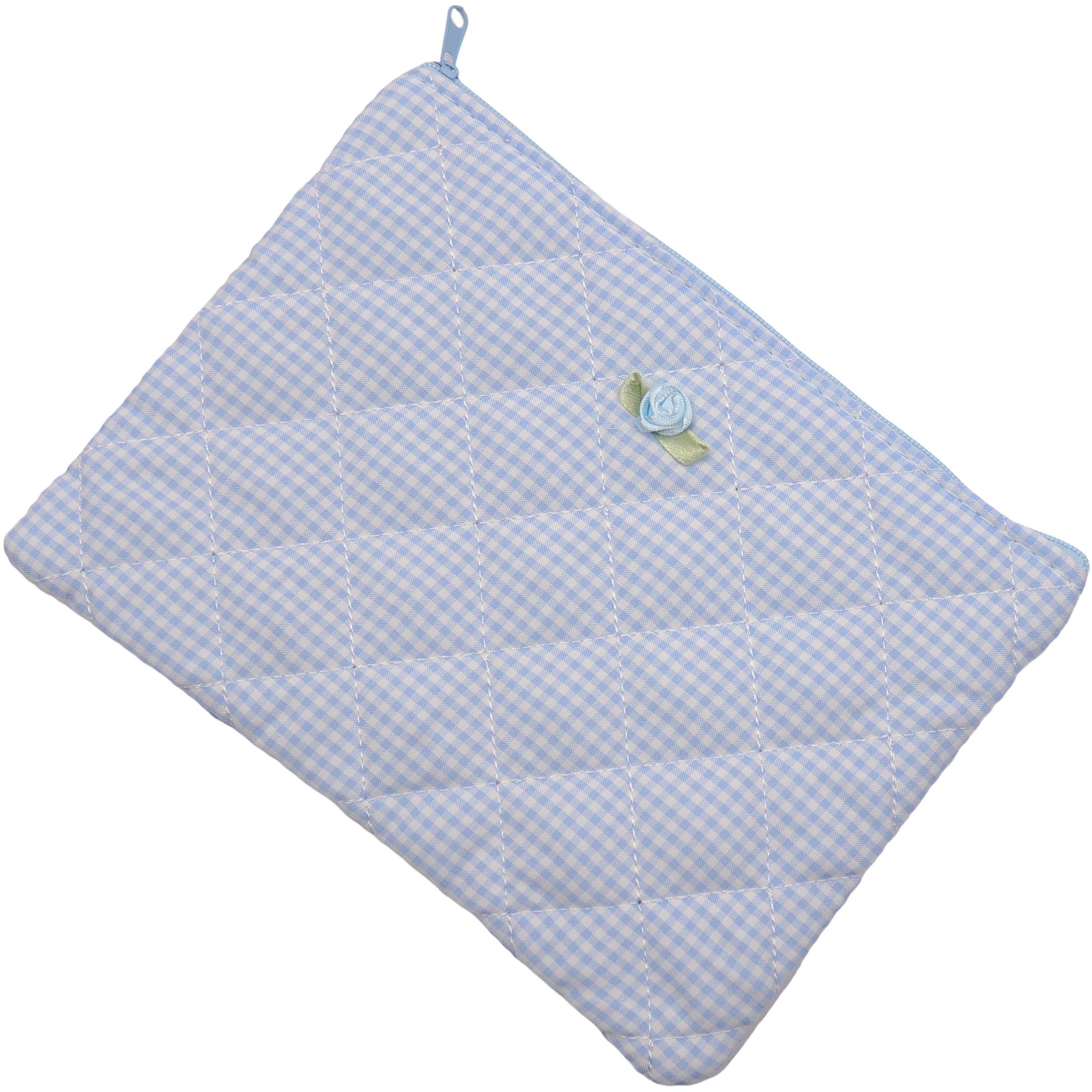 MIRROSI Kosmetiktasche klein, weich und vielseitig, gepolsterte Stoff (auch als Make-Up-Tasche oder Beautycase), Kosmetikbeutel ca.20x15cm, wunderschönes Design