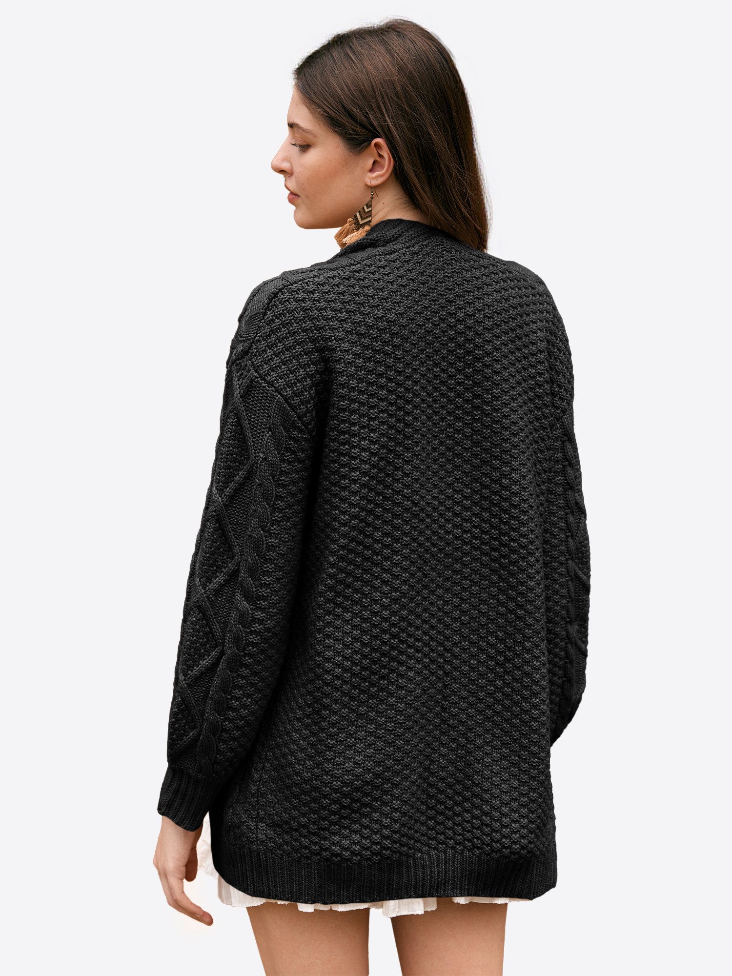 Imily Bela Cardigan Damen Grobstrick Mantel (Packung, 1-tlg., 1per-Pack) Vo günstig online kaufen