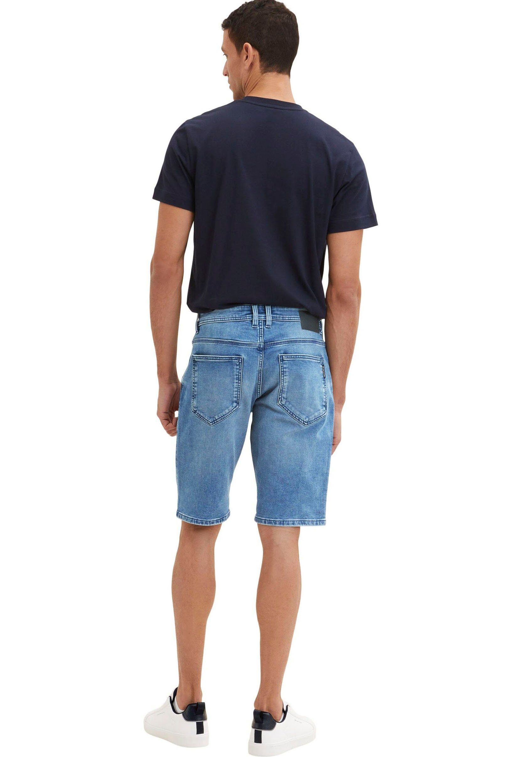 TOM TAILOR stone Jeansshorts mid