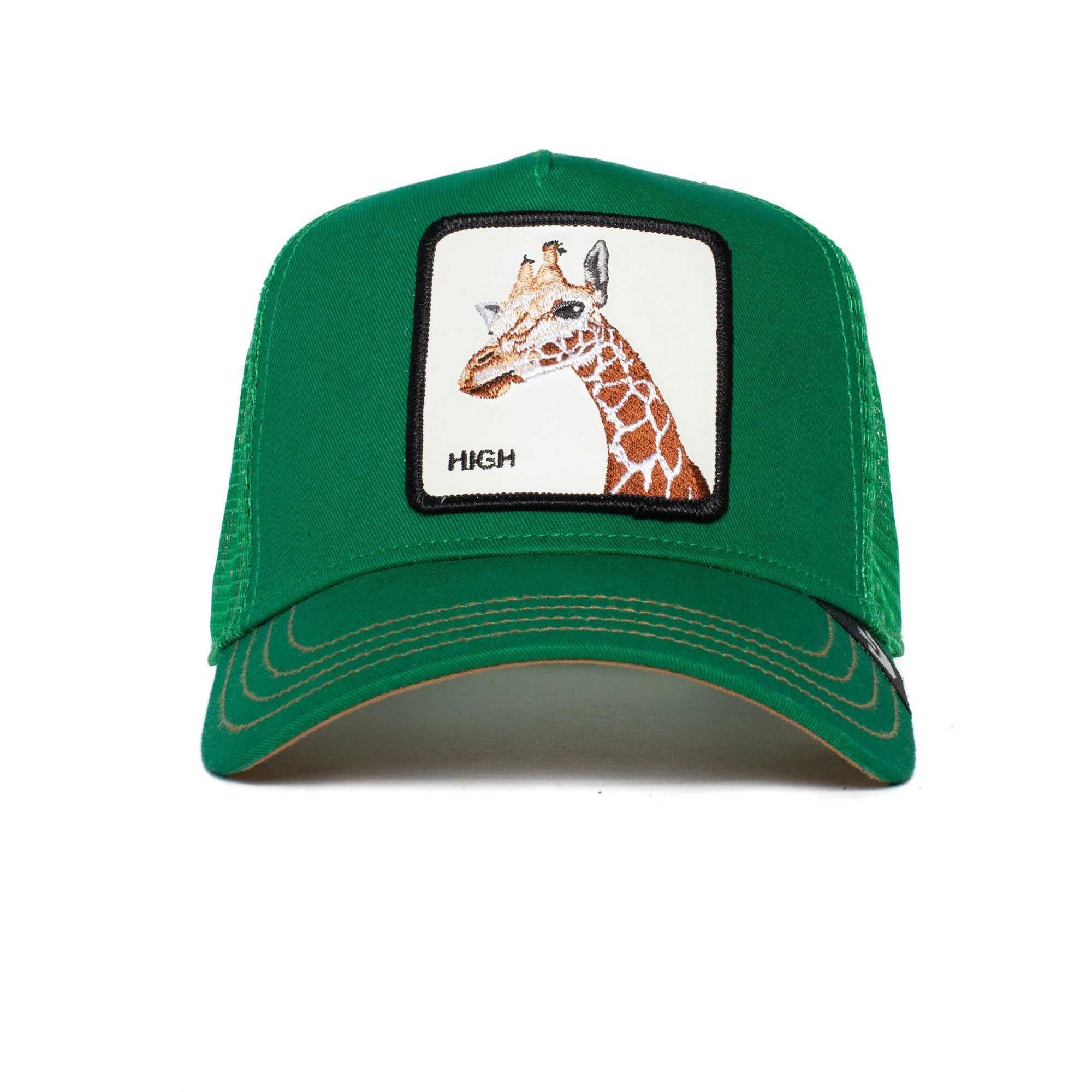 GOORIN Bros. Baseball Trucker green One The - Giraffe Cap Size Frontpatch, Unisex Cap Kappe