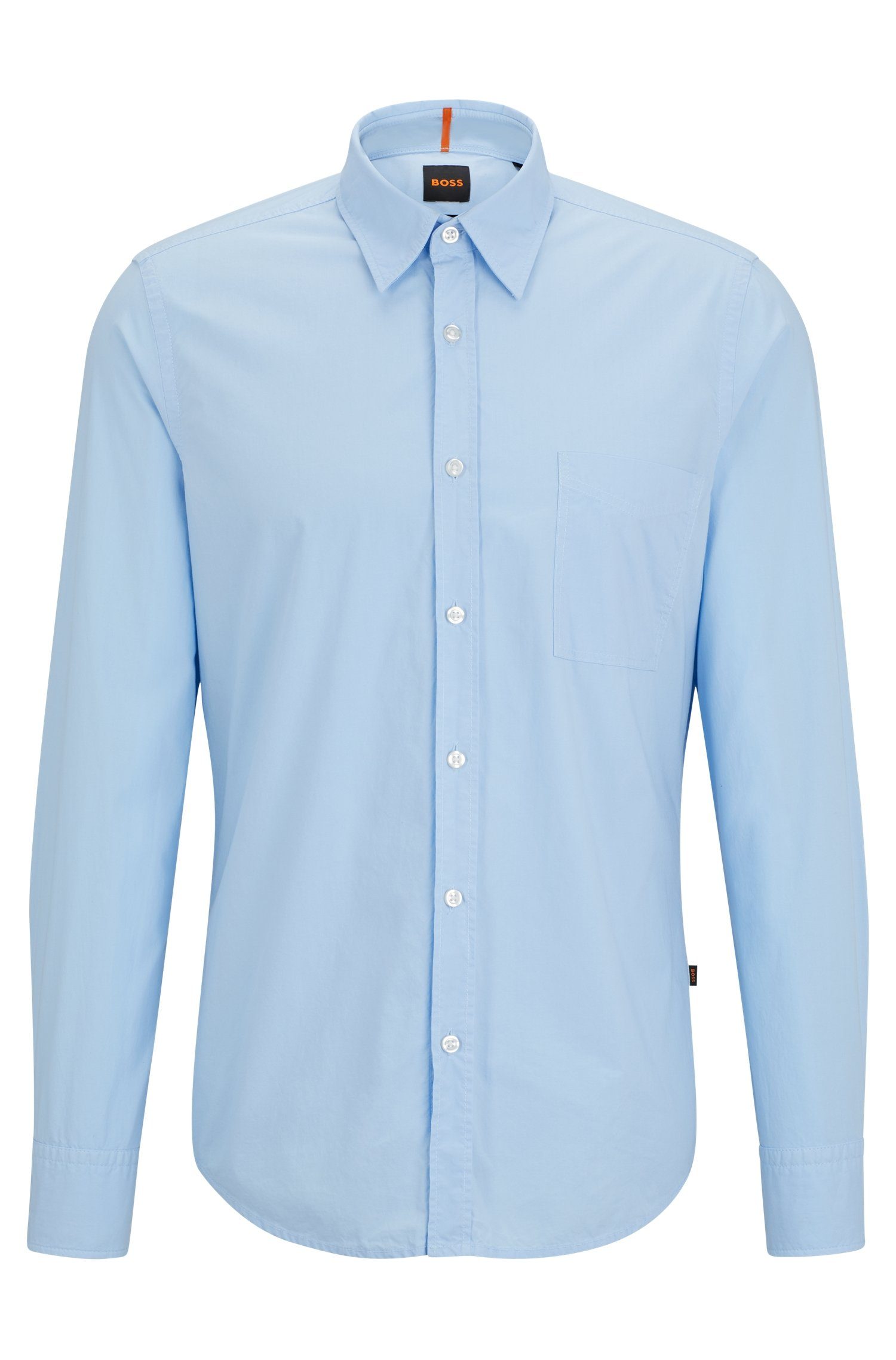 BOSS ORANGE Langarmhemd Relegant_6 mit praktischer günstig online kaufen