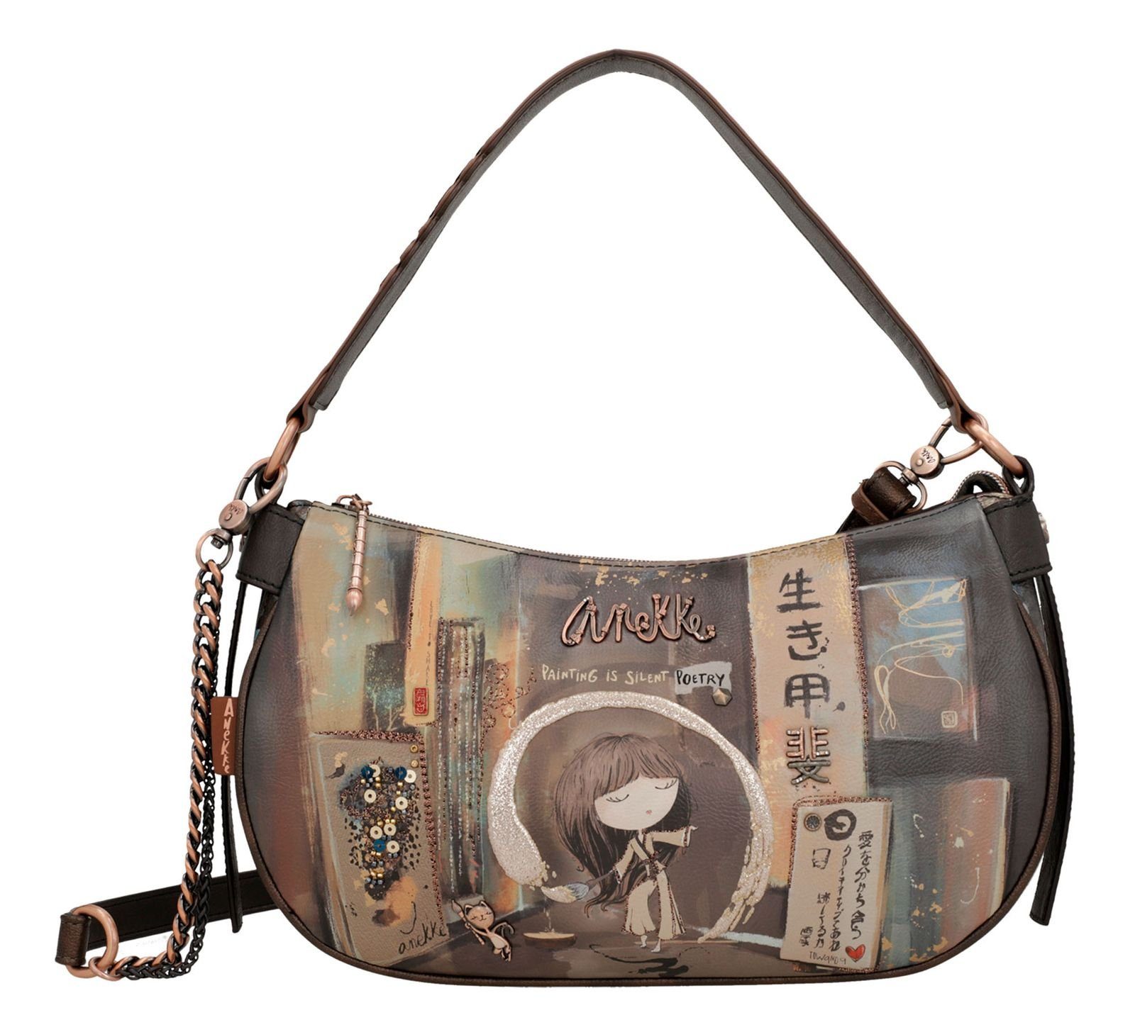 Anekke Schultertasche Shōen