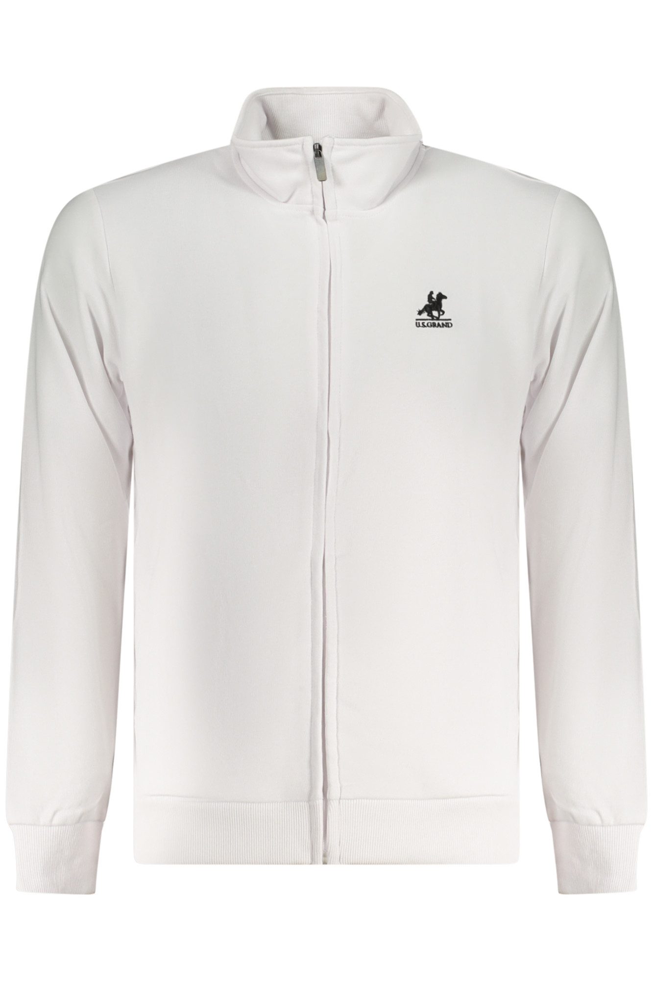 U.S. Polo Sweatshirt Elegantes Herren Sweatshirt mit Reißverschluss in