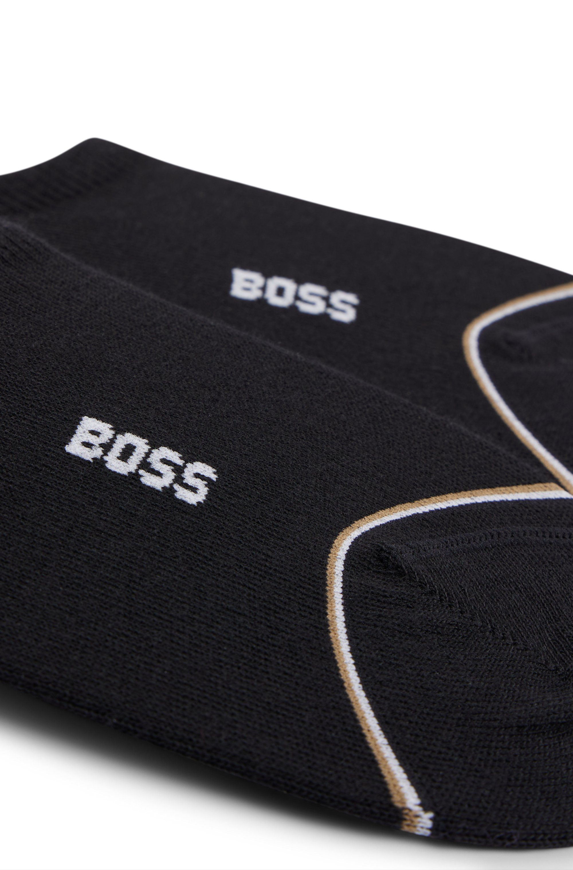 BOSS Businesssocken 2P LC Iconic CC W (Packung, 2-Paar, 2er Pack) mit BOSS Stickerei