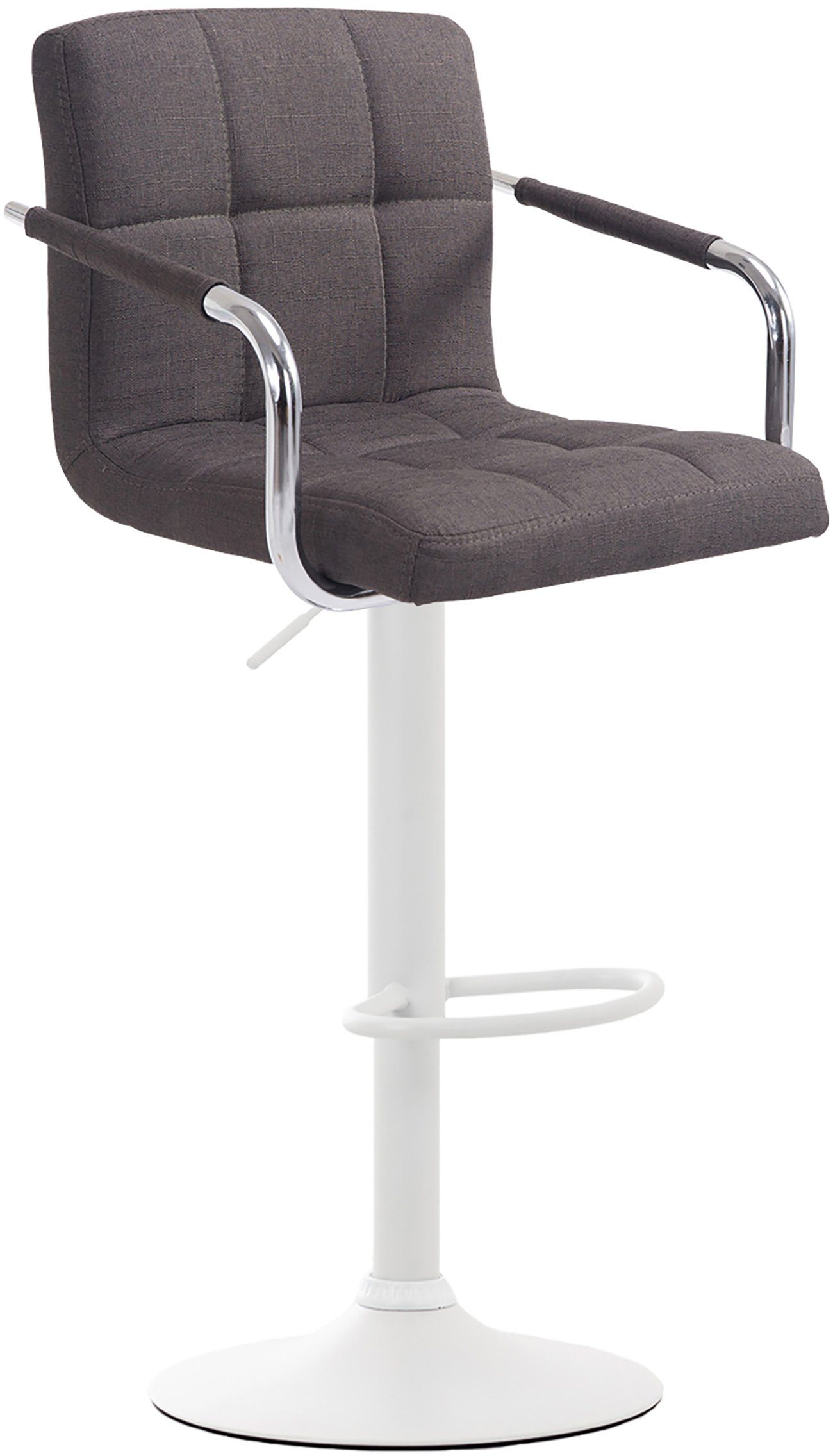 Barhocker Barhocker Lucy V2 Stoff weiß
