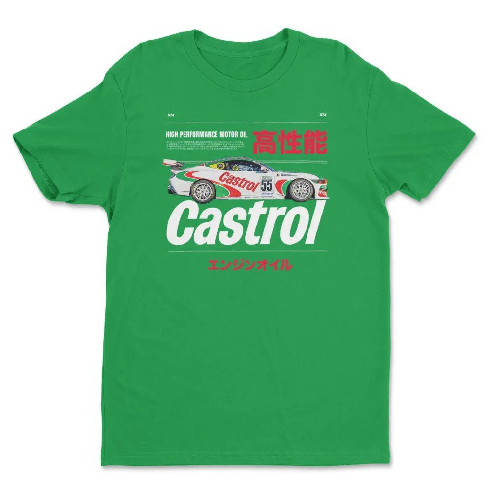 Castrol T-Shirt Bold Retro Castrol Car T-Shirt