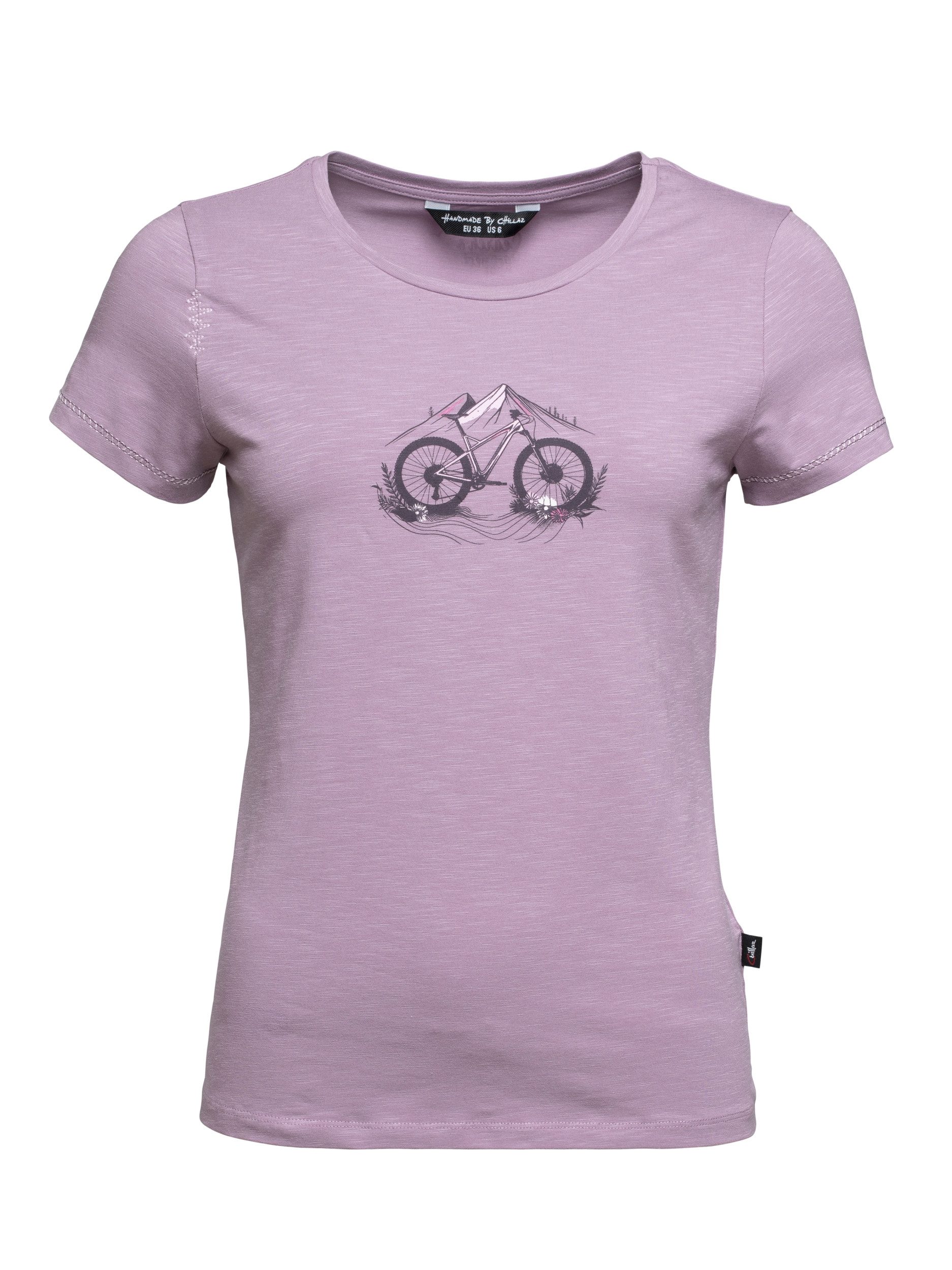 Chillaz T-Shirt Gandia Mountainbike Flowers violet