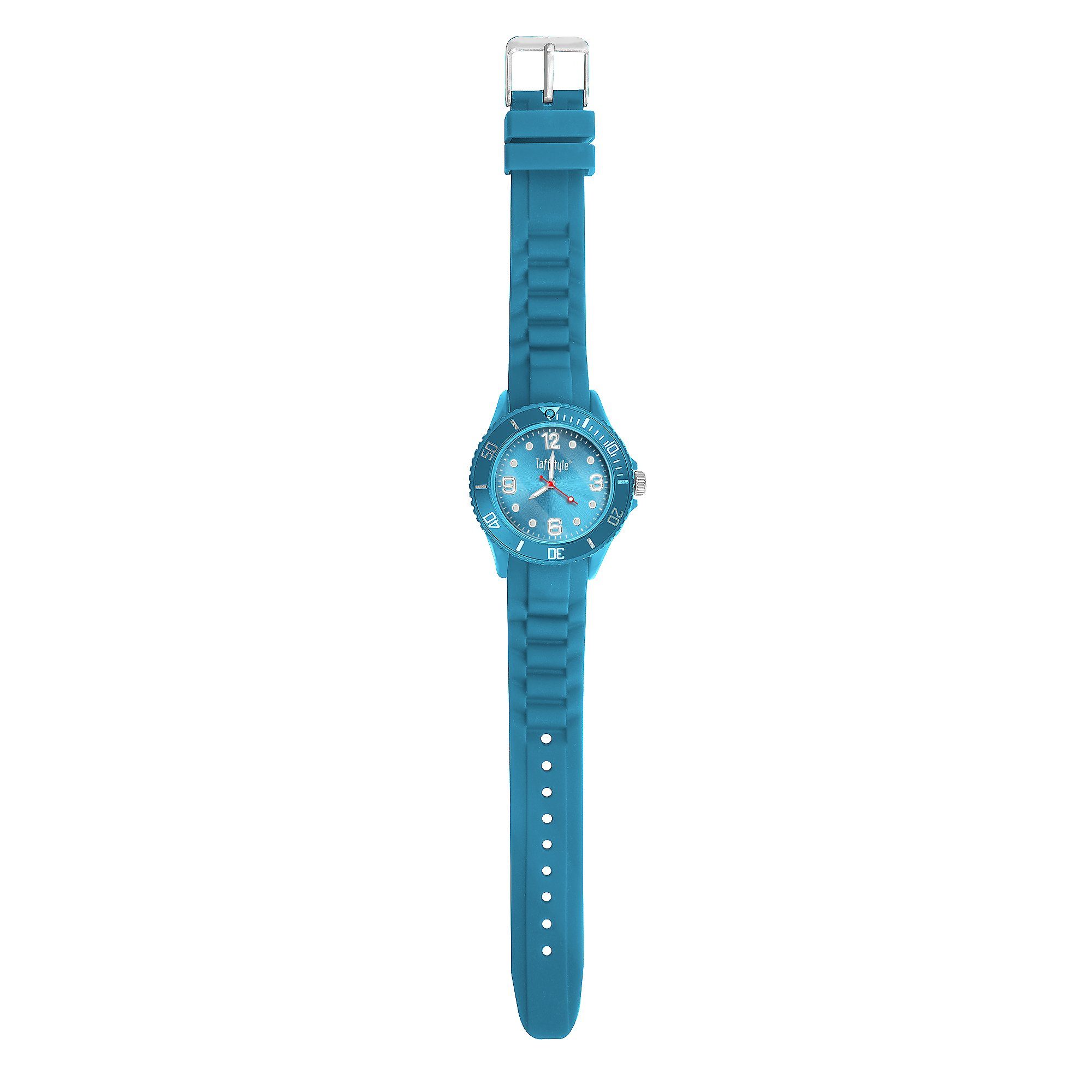 Taffstyle Quarzuhr Armbanduhr Silikon Analog Quarz Farbige Sport Uhr, Sportuhr Damenuhr Silikonuhr Kinderuhr Herrenuhr Bunt Gummi Armband