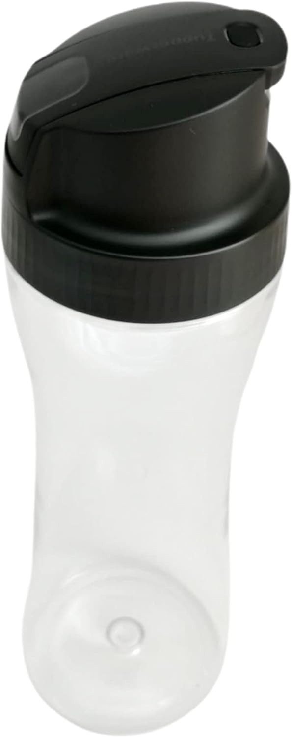 TUPPERWARE Essigspender Tupperware Clear Collection Flasche 770 ml für Essig Öl schwarz