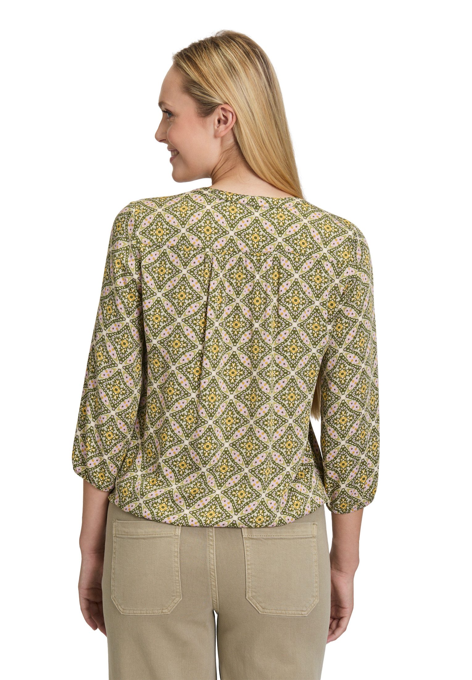 Cartoon Schlupfbluse Damen mit Muster