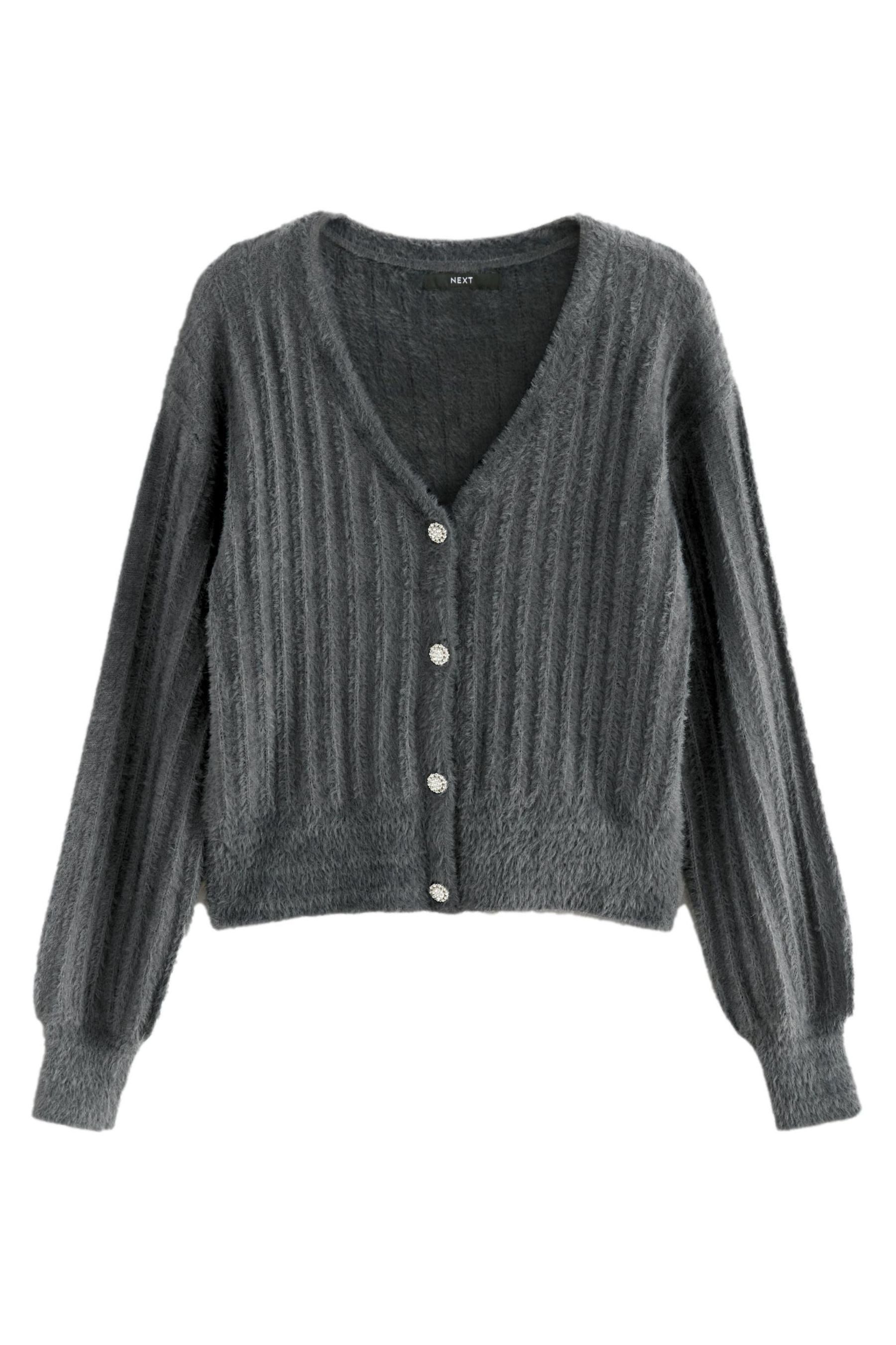 Next Strickjacke Weiche, gerippte Strickjacke mit günstig online kaufen