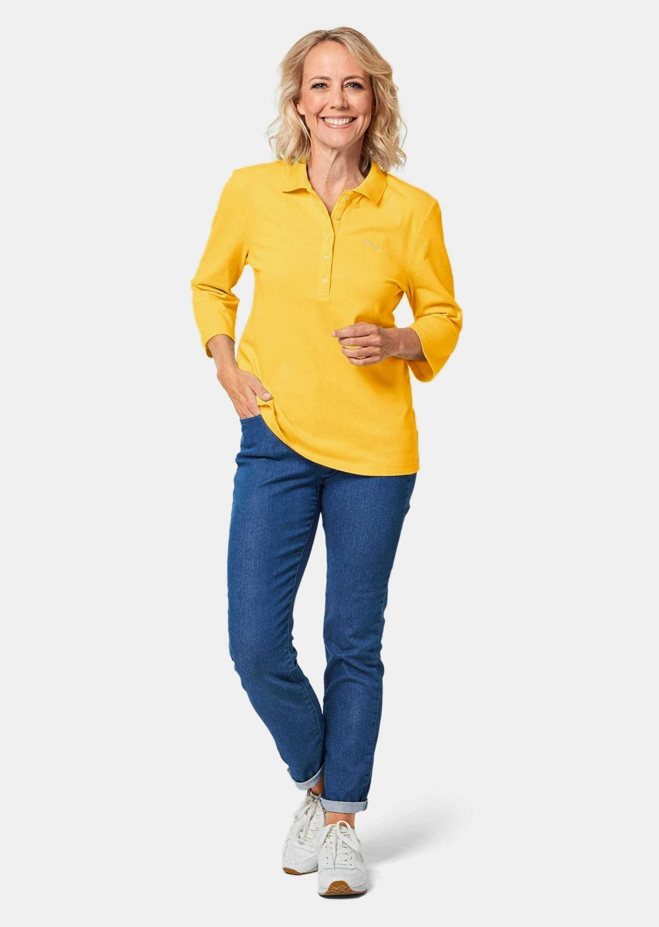 GOLDNER Poloshirt Poloshirt in hochwertiger Pikee-Qualität günstig online kaufen