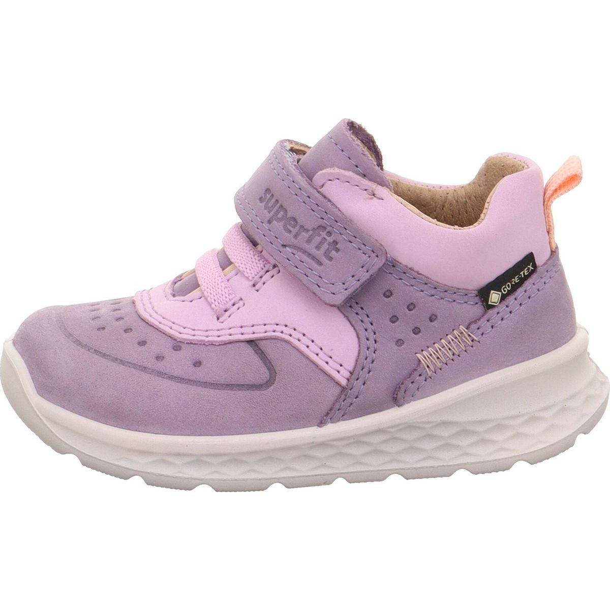 Superfit Breeze Outdoorschuh Hochgeschnittener, wasserdichter Sneaker aus Nubukleder mit