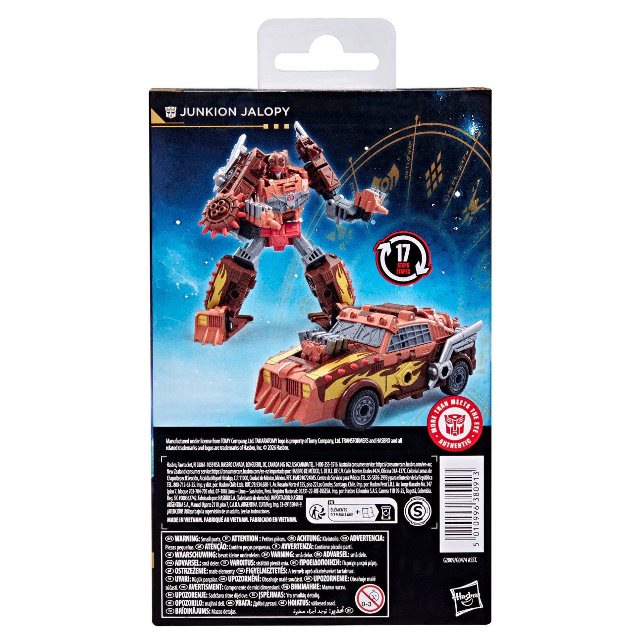 Hasbro Actionfigur Transformers Age of the Primes Deluxe Class Actionfigur Junkion Jalopy