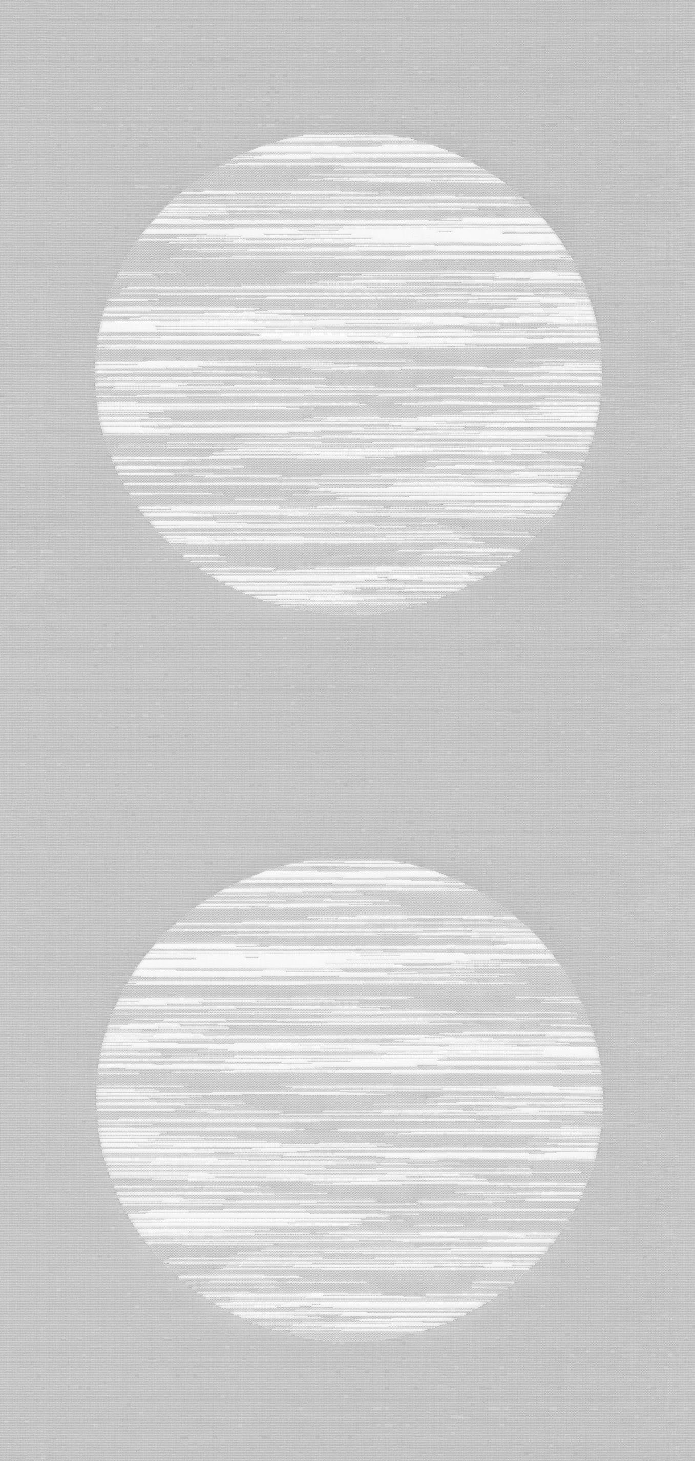 Neutex for you! Schiebegardine Padova (1 St), Klettband, halbtransparent, Scherli, inkl. Befestigungszubehör, Halbtransparent, Sauberer Abschluss, modern