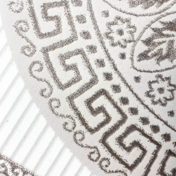 Teppich Teppich mit orientalischem Flair, luxuriös, weiß beige, Carpetia, rechteckig, Höhe: 5 mm