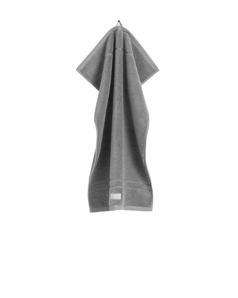 Gant Duschtuch GANT Handtuch Premium Concrete Grey 30 x 50 cm