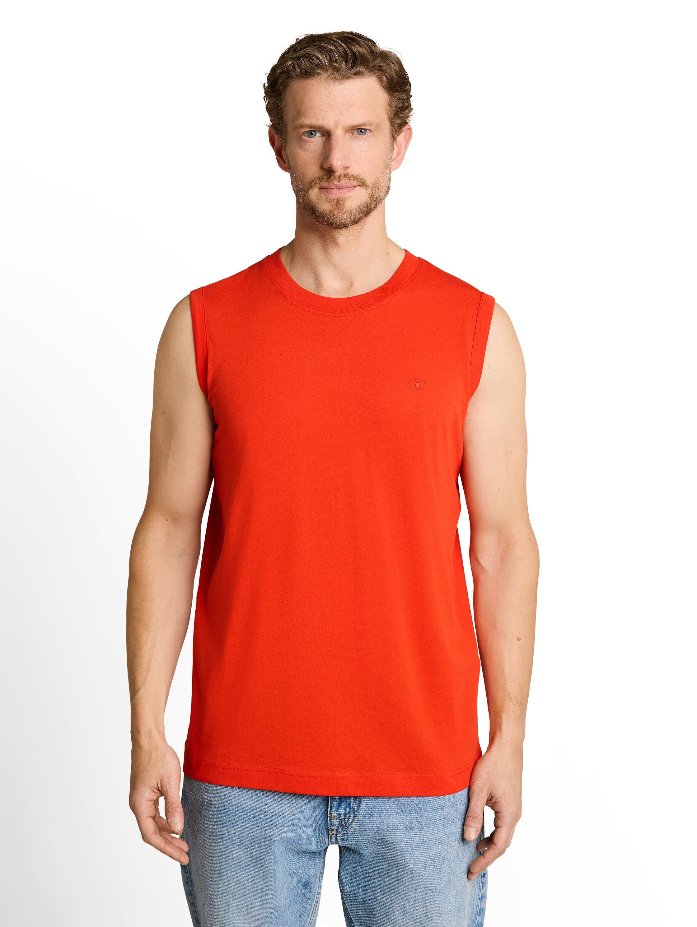 TOM TAILOR T-Shirt mit Logo Print