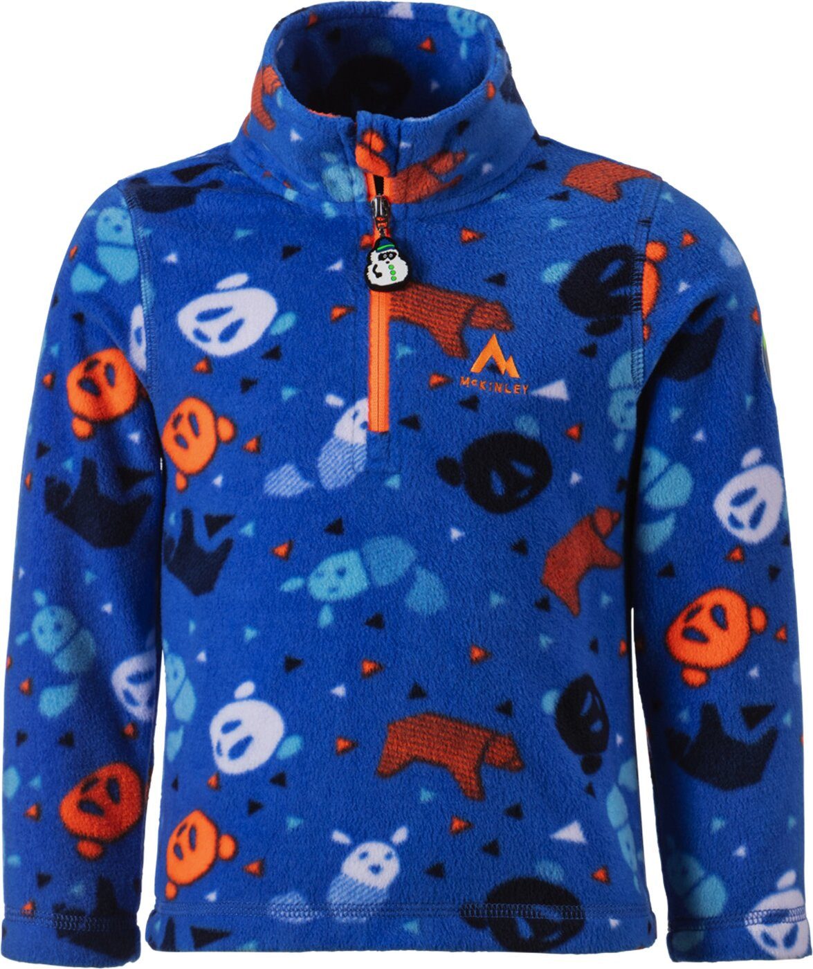 McKINLEY Rollkragenpullover KK.-Shirt Tibo II kds BLUE ROYAL/AOP