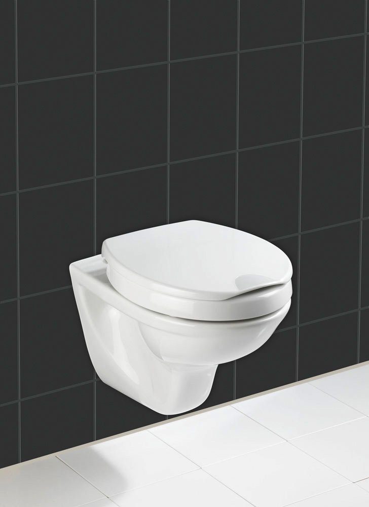 WENKO WC-Sitz Secura Comfort, mit Sitzflächenerhöhung und Absenkautomatik