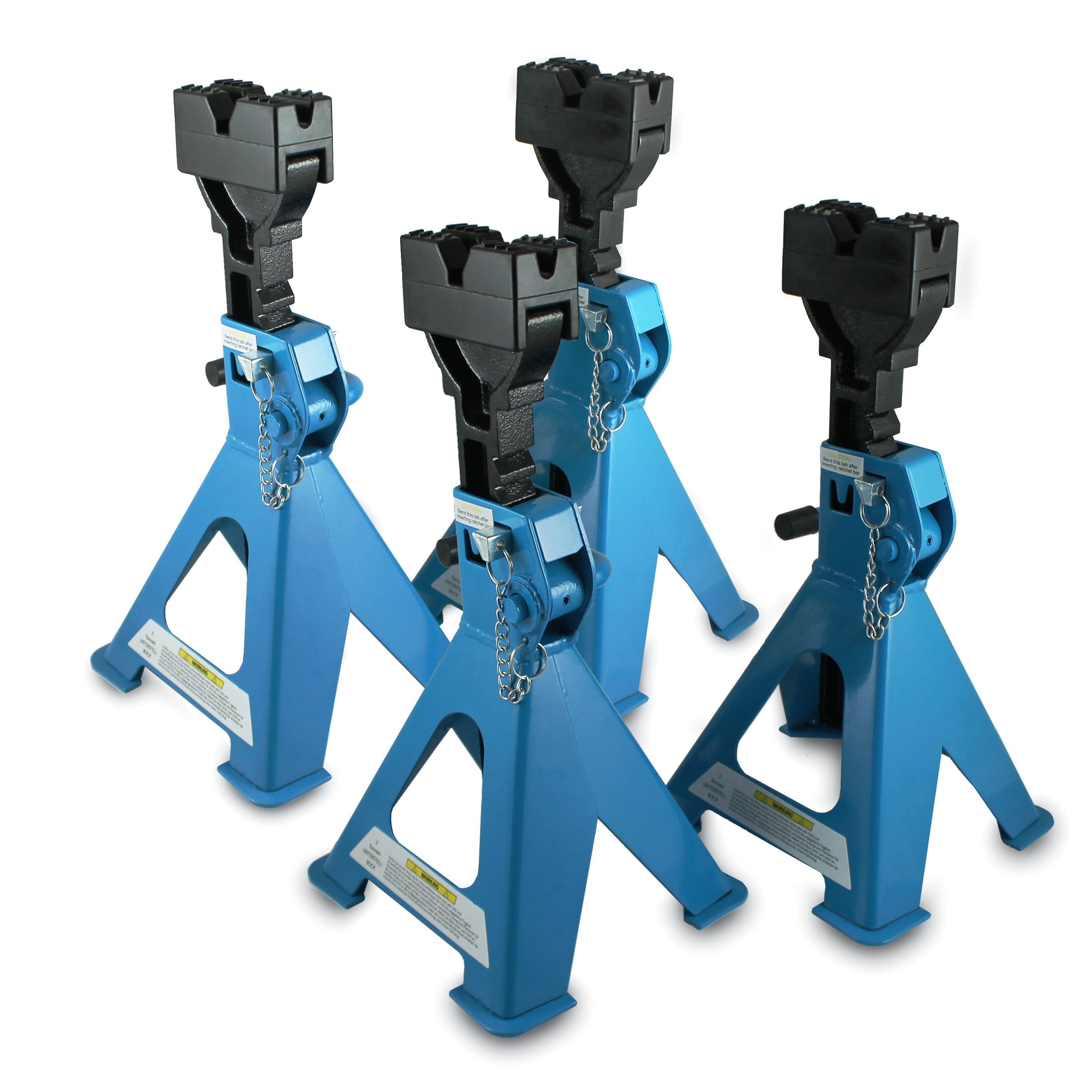 Bituxx Unterstellbock 4 Stück inkl. Heber 3000kg, 3000 kg max. Belastbarkeit, (Spar-Set, 4-St., MS-15773)