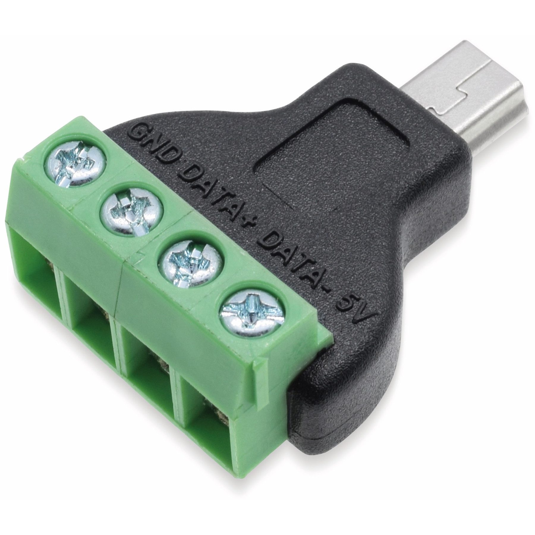 Thumbnail - Pollin Klemmen Steckverbinder, Mini-USB, Schraubanschl, Stecker