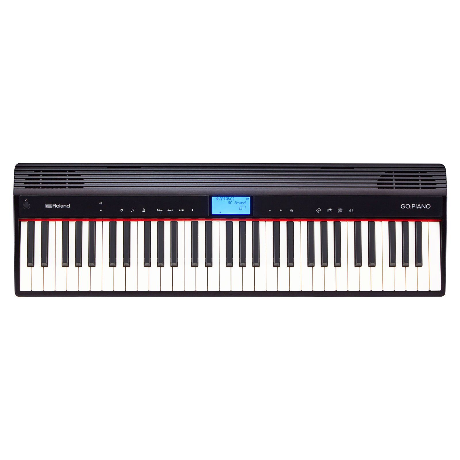 Roland Audio Home-Keyboard Roland GO-61P Go Piano Digitales Piano Schwarz