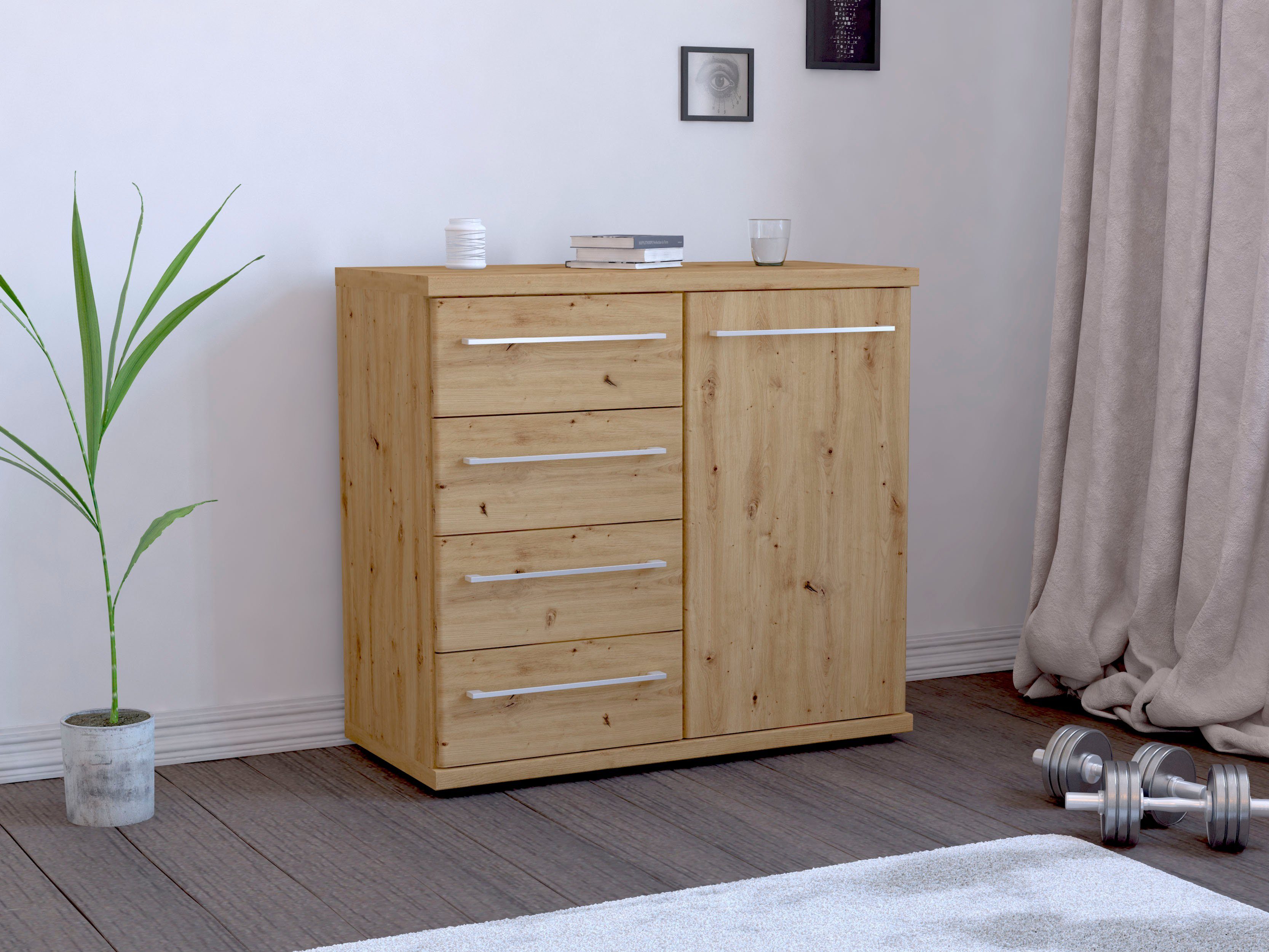 WIEMANN Kombikommode Mainau, vormontiert