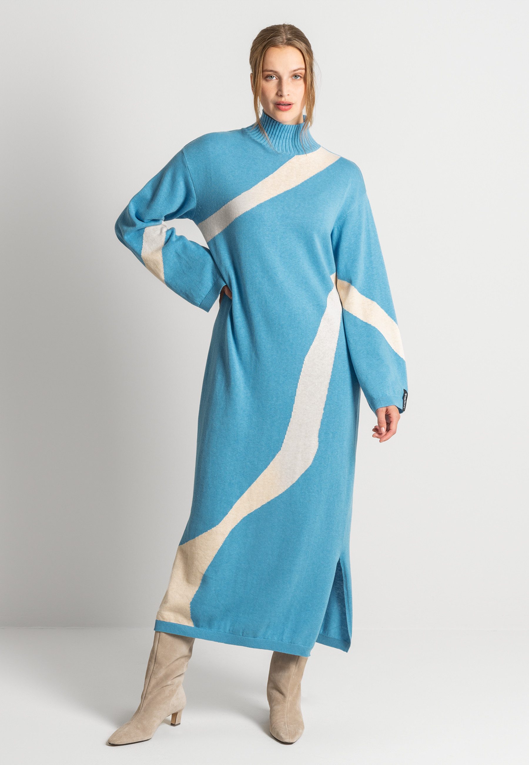 trueStory Strickkleid EELA GOTS zertifiziert