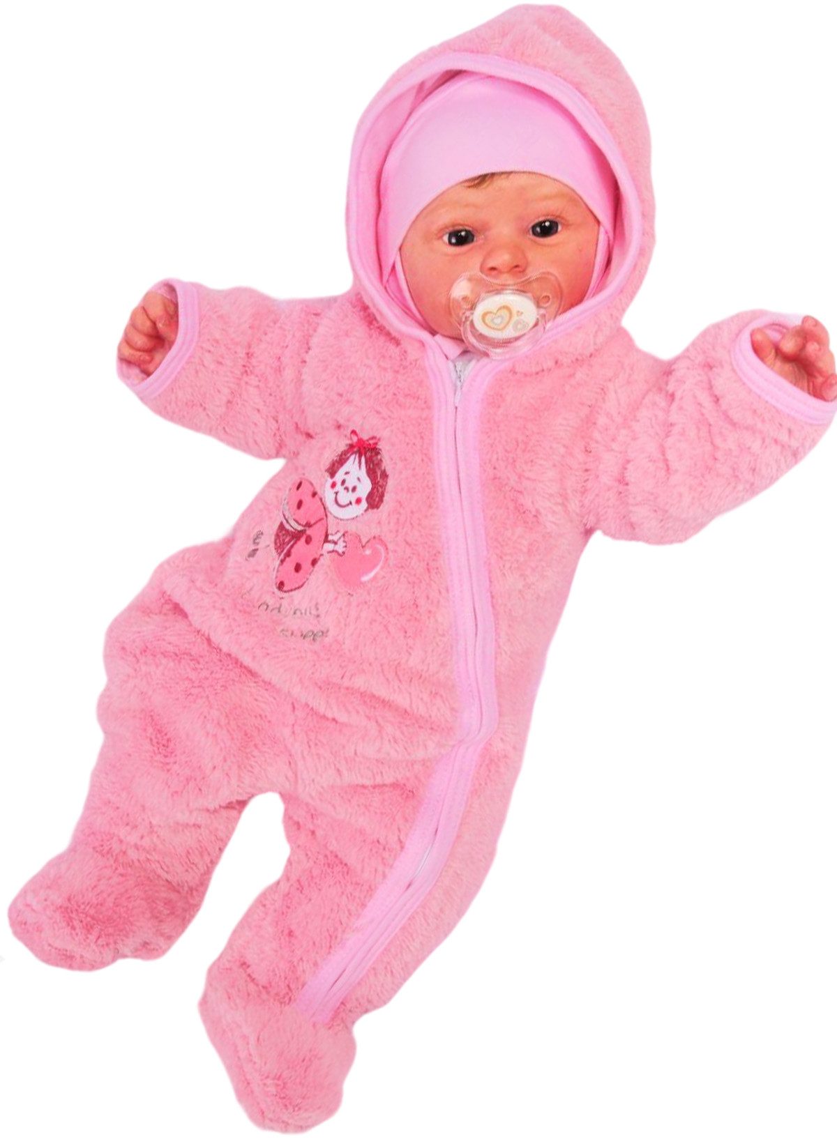 Overall Baby Overall Wagenanzug mit Kapuze Übergangsoverall Schneeanzug