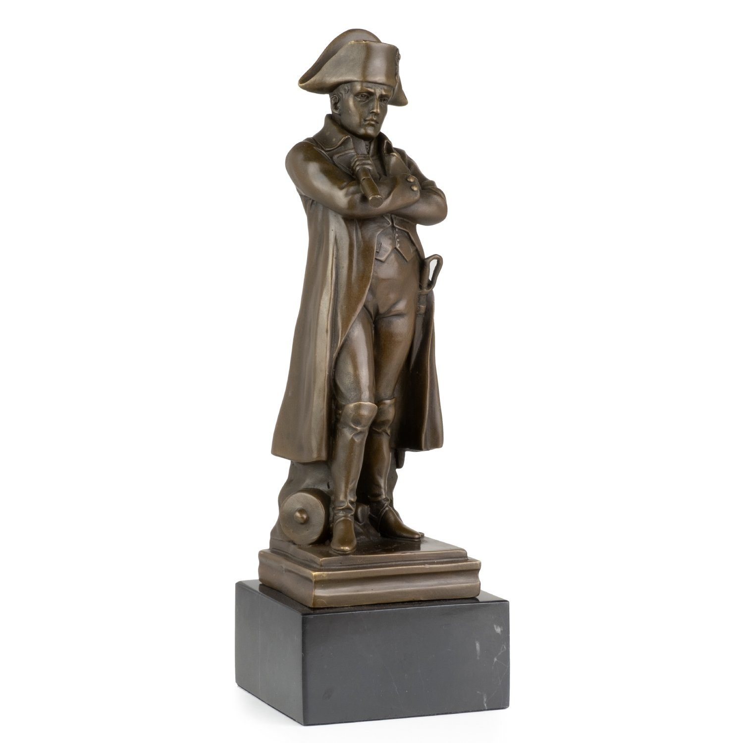 Statue Figuren Antik-Stil Napoleon, Skulptur Moritz Skulpturen Bronzefigur