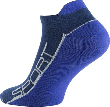 Vincent Creation® Sneakersocken (8-Paar) mit Hochferse in angenehmer Baumwollqualität