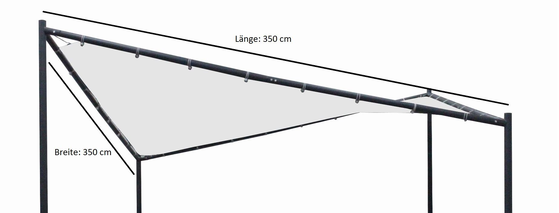 DEGAMO Pavillon-Ersatzdach ORLANDO, für Walmdachpavillon 350x350cm, günstig online kaufen