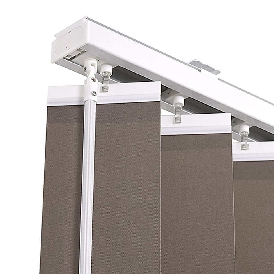 ventanara Lamellenvorhang Lamellenvorhang Komplettset Ventanara 89mm Vertikaljalousie – Bild 3 von 5