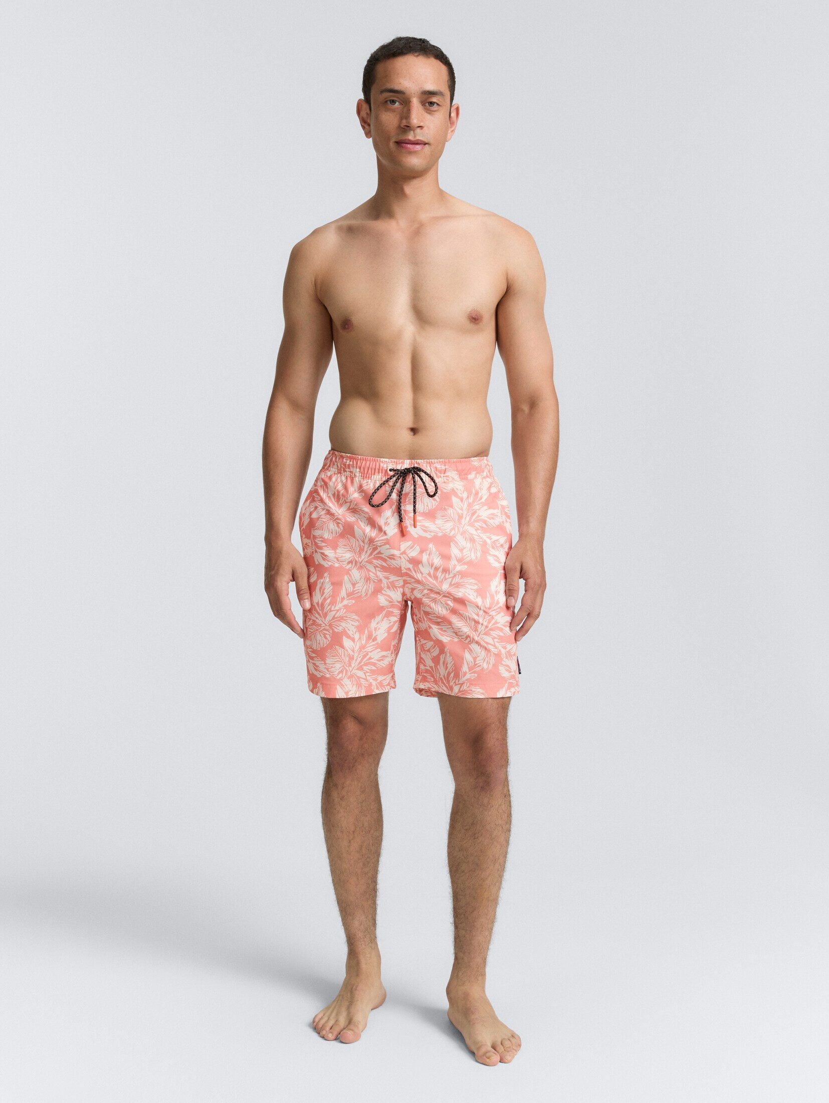 TOM TAILOR Badehose Badeshorts mit Print günstig online kaufen