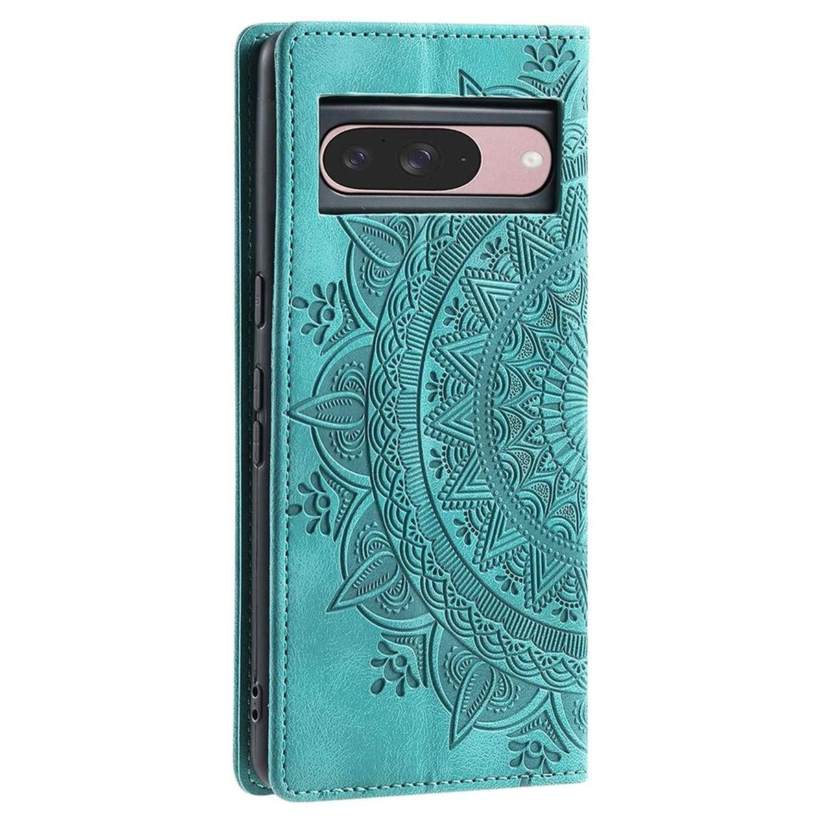 CoverKingz Handyhülle Hülle für Google Pixel 10/10 Pro Handyhülle Flip Case Cover Tasche, Mandala