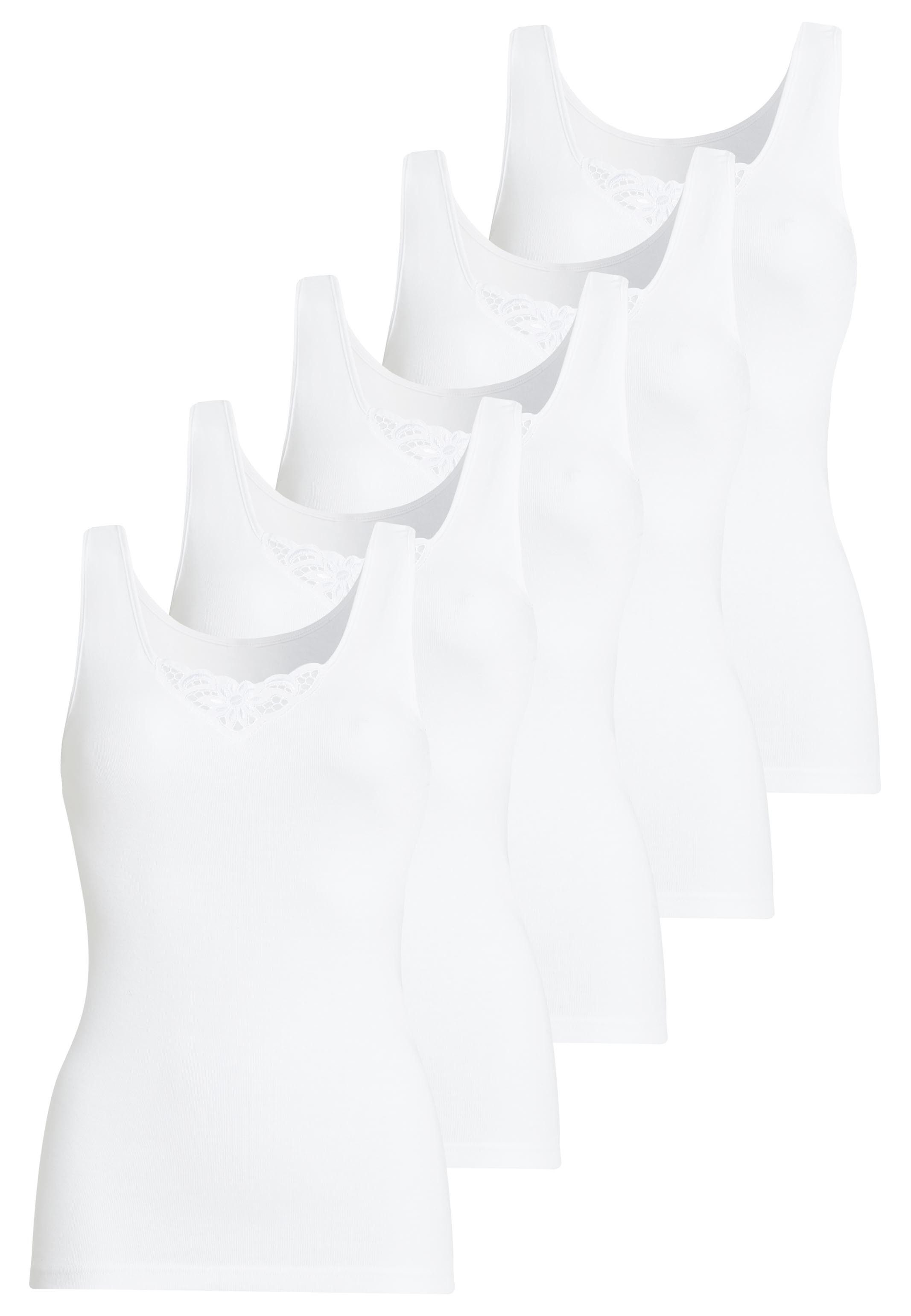 conta Unterhemd 5er Pack Basic (Spar-Set, 5-St) Unterhemd / Top - Baumwolle - Atmungsaktiv